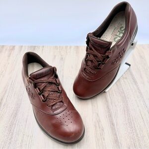 SAS Free Time Women’s Brown Leather Tripad Comfort Walking Shoes USA Size US 6 M